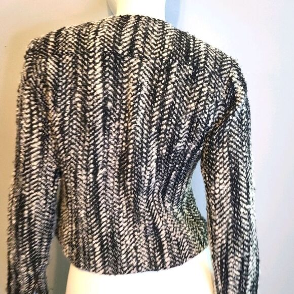 CAbi Gray Woven Jacket size 4 - Picture 9 of 12